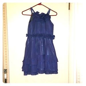 Girl's chiffon dress